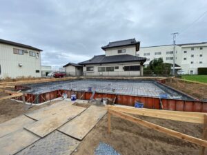 T様邸　基礎～上棟